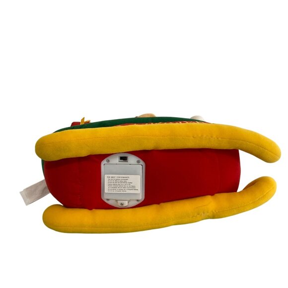 Vintage Animated Disney Plush Winnie the Pooh Tigger Christmas Sled Jingle Bells - Picture 6 of 8